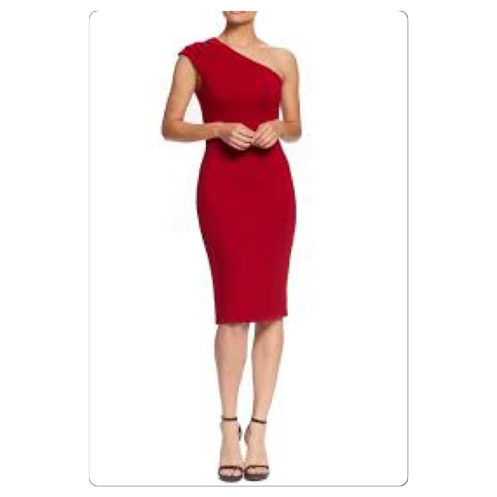 One Shoulder Dress Quinn By Dress The Population